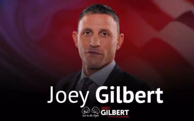 Gubernatorial front-runner Joey Gilbert announced a record fundraising haul of $100,000 in first 9 days of February.